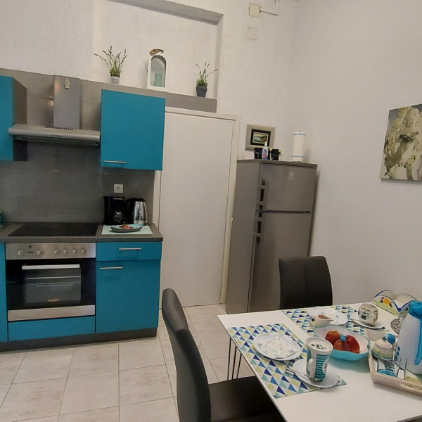 Cucina, Klimno 53 A, Appartamenti & Camere Mara Klimno Dobrinj